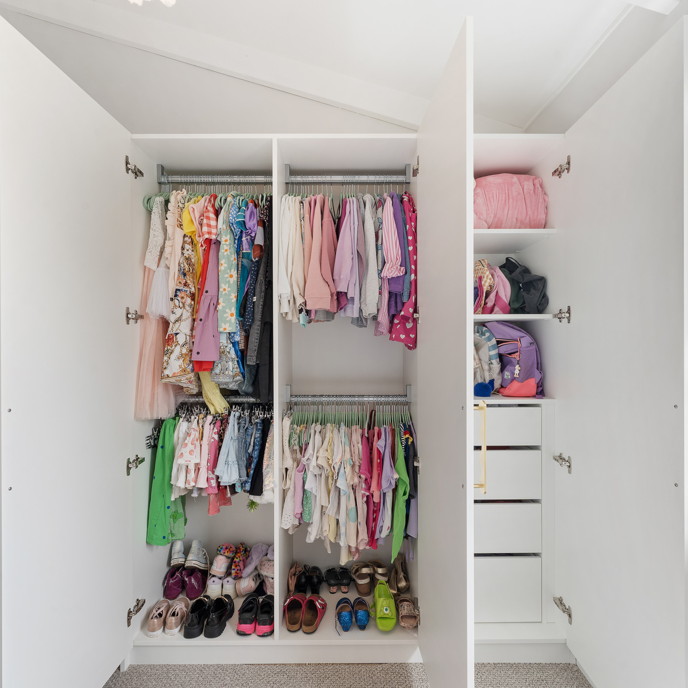 Viva freestanding wardrobe kids wardrobe
