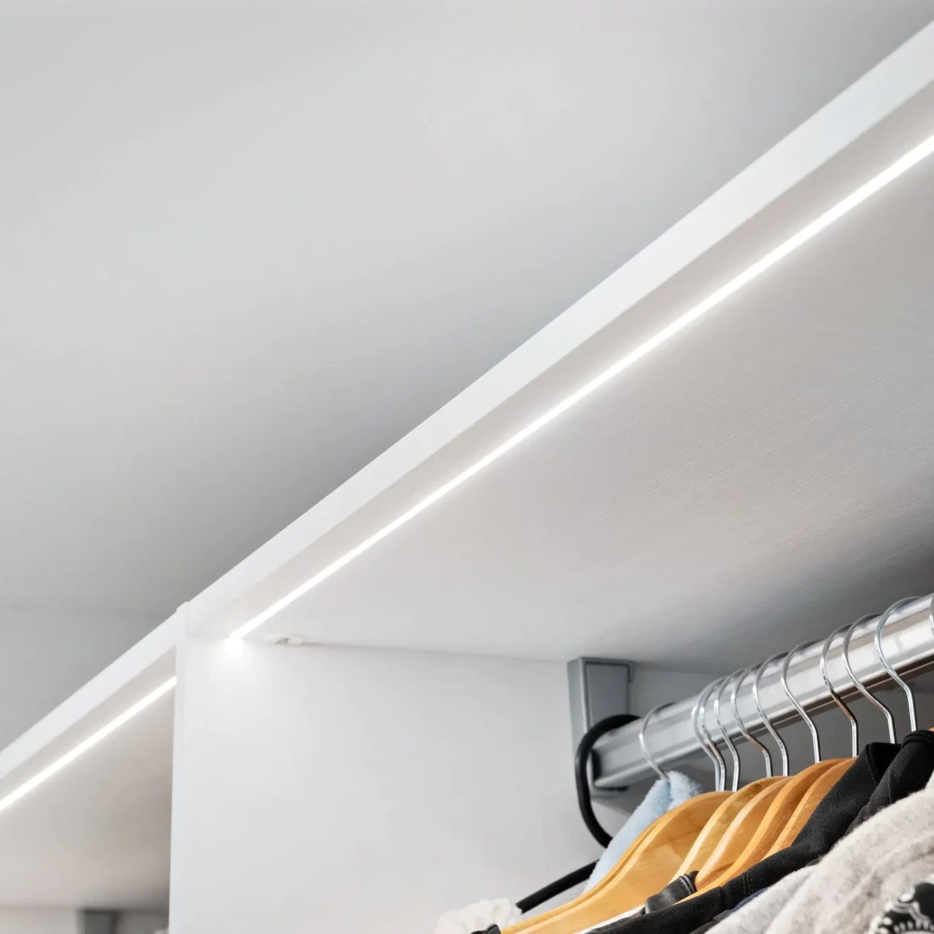 LED wardrobe lighting