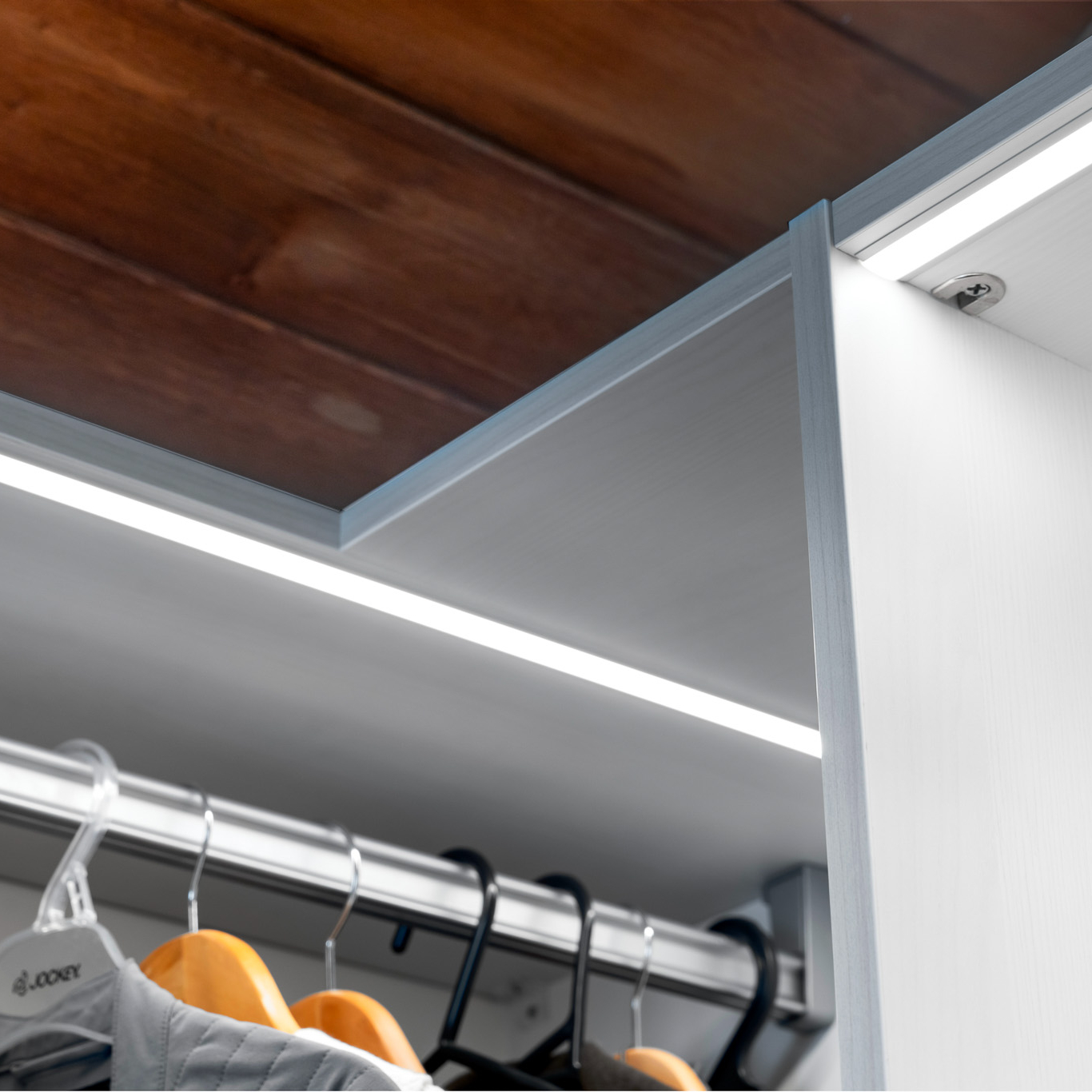 LED wardrobe lighting